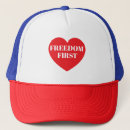 Buscar corazón gorras Rojo
