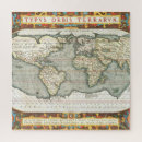 Buscar mapa del mundo vintage puzzles World map