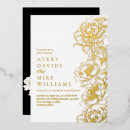 Buscar golden wedding invitaciones Tipografía elegante