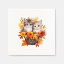 Buscar gatos y gatitos servilletas Amantes de los gatos