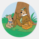 Buscar yogi pegatinas Ilustracion de oso lúdico