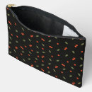 Buscar patrón bolsas cosmetica Negro
