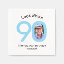 Buscar cumpleaños 90 servilletas Para él