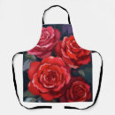 Buscar rosas rojas delantales Ramo