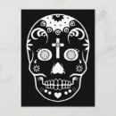 Buscar calaveras de azúcar postales Punk
