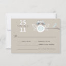 Buscar búho tarjetas rsvp Otoño