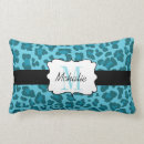 Buscar estampado leopardo cojines Azul
