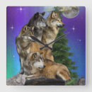 Buscar lobo relojes de pared Nevada