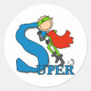 Buscar super héroe pegatinas Niños