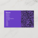 Buscar guepardo tarjetas de visita Diseño