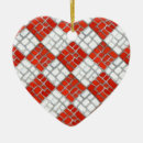 Buscar tablero de ajedrez adornos Rojo