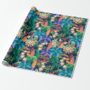Buscar floral tropical papel de regalo Verano