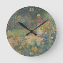 Buscar claude monet relojes de pared Flores