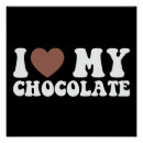 Buscar amante del chocolate posters Divertido