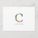 Buscar c inicial postales Monograma