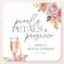 Buscar perlas posavasos Prosecco