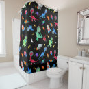 Buscar dinosaurio cortinas de baño Niños