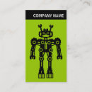 Buscar robot tarjetas de visita Elegante