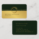 Buscar gestión tarjetas de visita Monograma