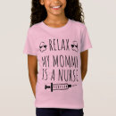 Buscar mamá de la enfermera camisetas Para niños