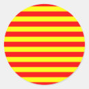 Buscar bandera circular pegatinas Amarillo