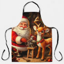 Buscar del reno delantales Navidades