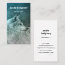 Buscar lobo gris tarjetas de visita Salvaje
