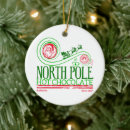 Buscar polo norte adornos Santa claus