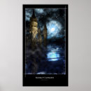 Buscar iluminado por la luna posters Digital