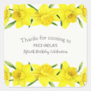 Buscar flor del narciso pegatinas Para ella