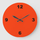 Buscar negro rojo relojes de pared General y unisex