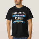 Buscar perla camisetas Para él