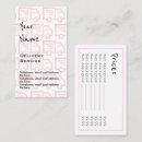 Buscar furgoneta entrega de tarjetas de visita Logística