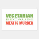 Buscar vegetariano pegatinas Peta