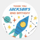 Buscar cumpleaños del espacio exterior pegatinas Astronauta