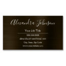 Buscar metalizado tarjetas de visita Hoja de oro