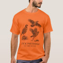 Buscar perdices camisetas Ave de caza
