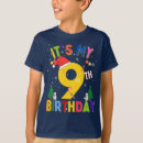 Buscar número 9 camisetas Noveno cumpleaños