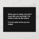 Buscar estúpidas postales Citas