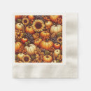 Buscar otoño servilletas Calabaza