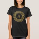 Buscar damask camisetas Monograma