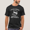 Buscar de computadora camisetas Nerd