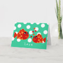 Buscar goldfish divertido tarjetas Dibujo animado
