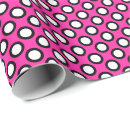 Buscar fucsia y blanco papel de regalo Moderno