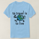 Buscar viajar es vivir camisetas Viajes