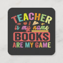 Buscar graduación tarjetas de visita Profesora