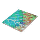 Buscar estampado de flores abstracto azulejos General y unisex