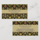 Buscar lilas tarjetas de visita Vintage