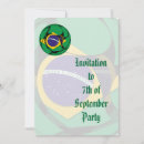 Buscar bandera del brasil invitaciones Amarillo