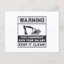 Buscar excavadora postales Divertido